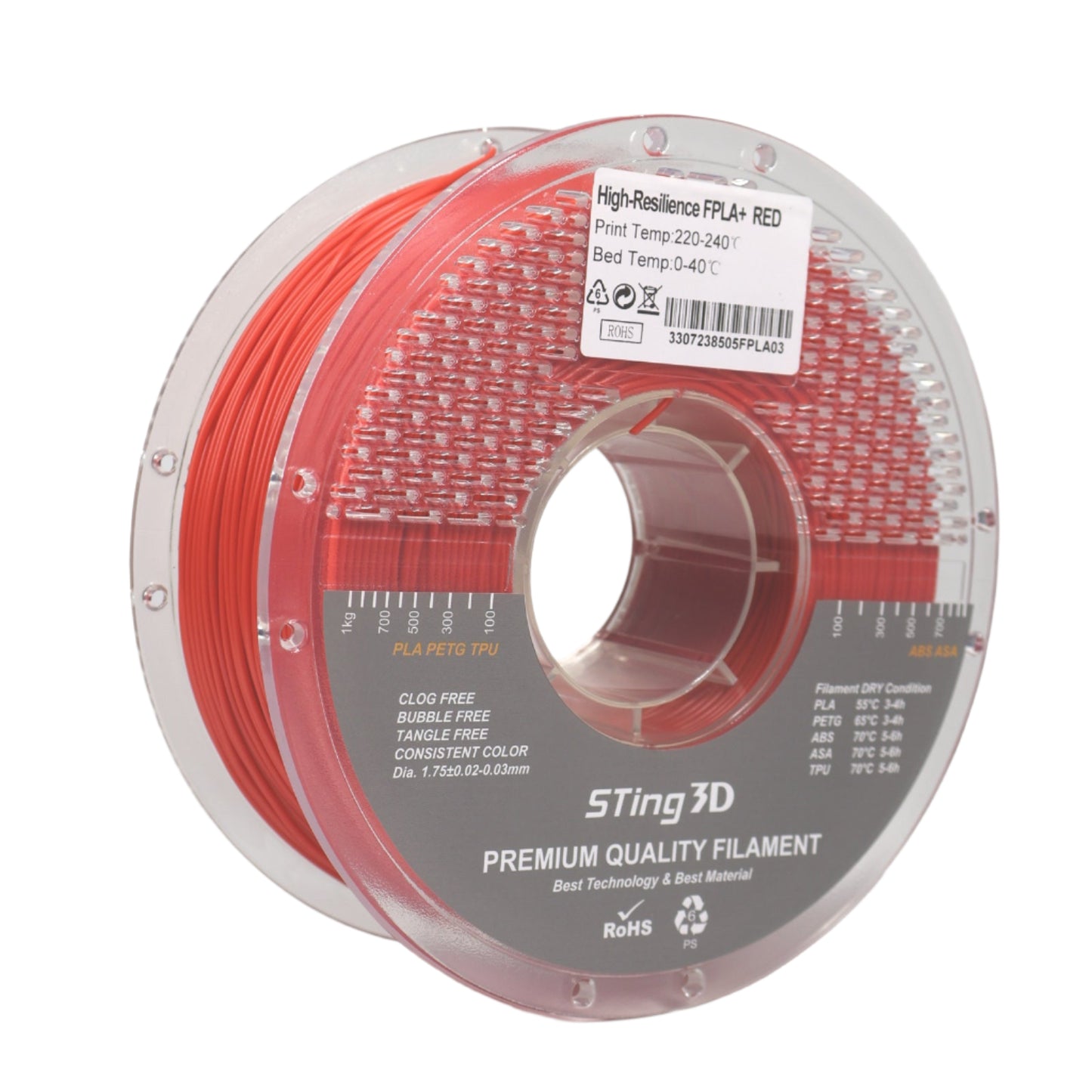 FPLA+ High-Resilience - Red