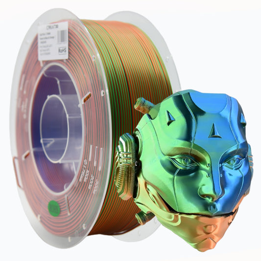 PLA Silk - Green & Blue & Orange