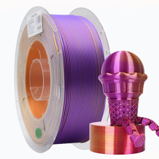 PLA Silk - Red & Gold & Purple